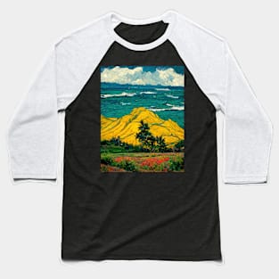 Illustrations inspired by Vincent van Gogh Baseball T-Shirt